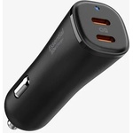 Spigen ArcStation Essential 50W зарядно за кола, черно (ACP08523)