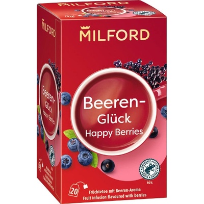 Milford Bobuľové šťastie 20 x 2,5 g