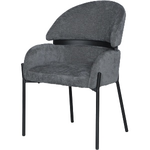 Carmen Трапезен стол asti - сив (3532167) - xmall
