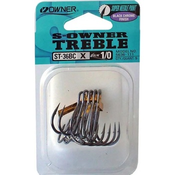 Owner Trojháček Treble ST 36BC X vel.1 6 ks