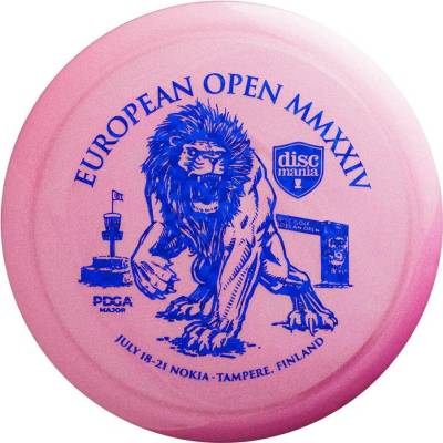 Discmania Function Neo Forge European Open 2024 Růžová