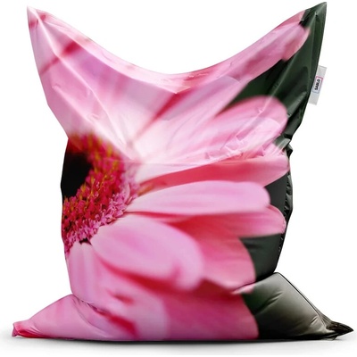 Sablio Sedací vak Ružová gerbera 150x100 cm