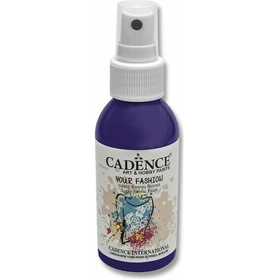 Cadence textilná farba v spreji 100 ml fialová