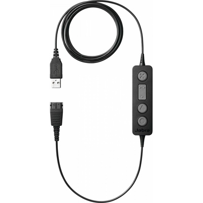 Jabra Link 260-09 QD-USB, ovládacie tlačidlo, černý