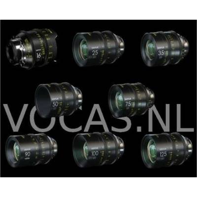 DZO Optics DZOFILM Vespid Prime 8-Lens Kit - PL Mount (16/25/35/50/75/90/100/125mm)