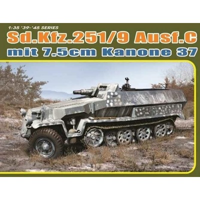 Dragon armor Model Kit military 6225 Sd.Kfz.251/9 Ausf.C EARLY PRODUCTION1:35