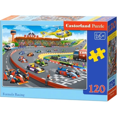 Castorland Formula Racing 120 pcs Пъзел 120 броя Анимации (287344)