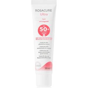 Synchroline Rosacure Ultra защитен крем за чувствителна кожа със склонност към почервеняване SPF 50+ 30 гр