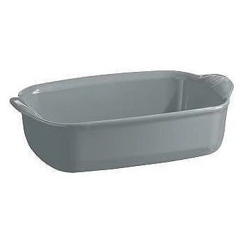 Emile Henry Керамична тава emile henry individual oven dish правоъгълна - 22 х 15 см - цвят перленосив (eh 9649-80)