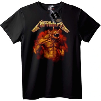 NOONEBRAND Тениска Metallica Демон - S, White