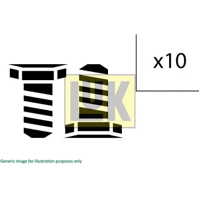Sada šroubů, setrvačník LUK (LK 411016110) | Zboží Auto