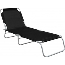 Linder Exclusiv polohovacie lehátko GM4001S Čierne