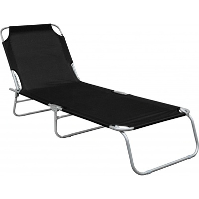 Linder Exclusiv polohovacie lehátko GM4001S Čierne