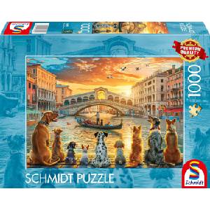 Schmidt Spiele Пъзел Schmidt от 1000 части - На кея (58890)