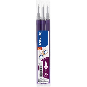 Pilot Пълнител за Pilot Frixion Point Clicker 0, 5 лилав (3) (BLS-FRP5-S3-V)