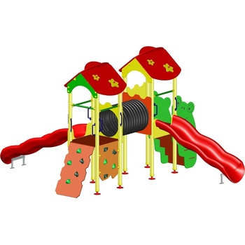 Playfactory КОМБИНИРАНО ДЕТСКО СЪОРЪЖЕНИЕ ps0037