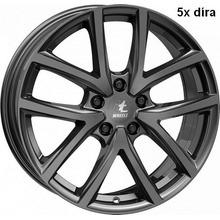 ITWHEELS mira 7x17 4x108 ET25 gloss titanium