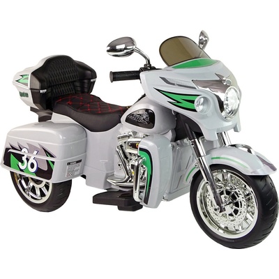 Lean Cars Goldwing NEL-R1800GS Tříkolová baterie Motocykl šedá