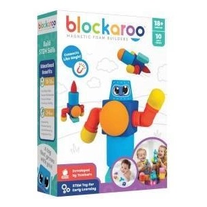 Clicformers Blockaroo Small Robot Set 10el. Magnetic pads