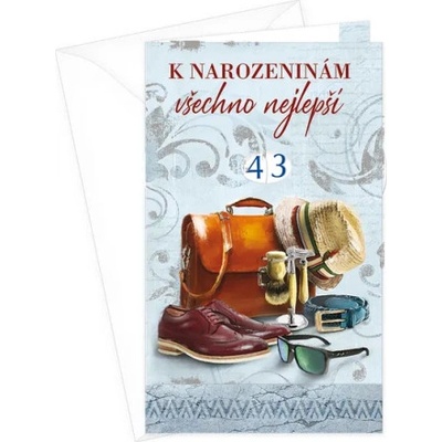 Argus Blahopřání k narozeninám s otočníkem - 15-6498c