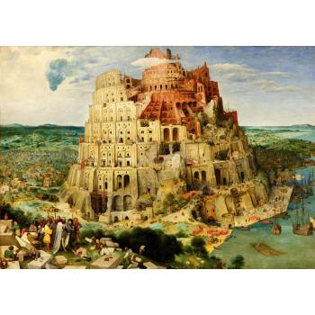 Enjoy - Puzzle Pieter Bruegel: The Tower of Babel - 1 000 piese