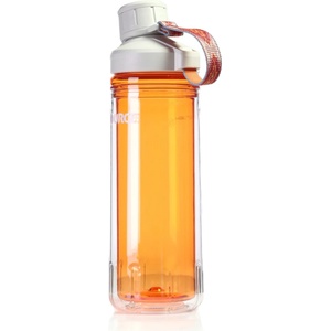 Source Бутилка за вода Source Eco Tritan Double Wall Clickseal Water bottle - Amber Orange - размер 0, 6 l (533-2414-0111)
