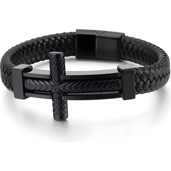 HARAHU Гривна Big Cross - Черна KP32505 (32505)