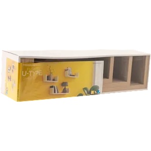 DOMAX РАФТОВЕ fus 1 u-ОБРАЗНИ 420/340/260мм ДЪБ К-КТ 3бр (67113 , 66675)