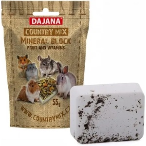DAJANA Country mix Mineral block FRUIT, плодов минерален камък - 55 гр DP461