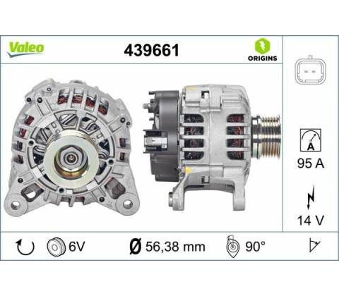 Alternátor VALEO 439661