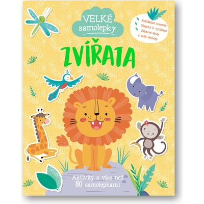 Velké samolepky pro malé ruce Zvířata