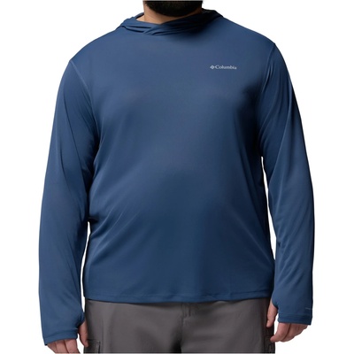 Columbia Мъжка спортна тениска Columbia Zero Rules Lite Hoodie Sport shirt - Dark Mountain (216-7513-0212)