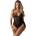 Obsessive Blomentis Crotchless Teddy Black M/L
