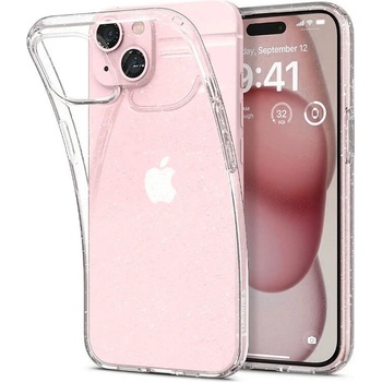 Image 1 of Spigen Блестящ Калъф за iPhone 15, Spigen Liquid Crystal Glitter Case, Прозрачен (ACS06788)