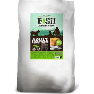 TopStein Fish Crunchies Adult Large Breed 5 kg
