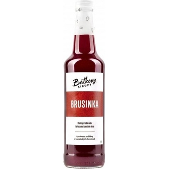 Báťkovy Bylinkové Sirupy Jitrocel 0,5 l