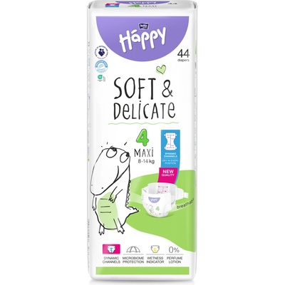 Bella Baby Happy Pants 4 Maxi 8-14 kg 44 ks