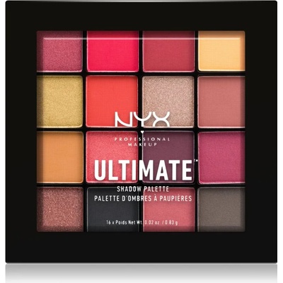 NYX Professional Makeup Ultimate Shadow Palette палитра сенки за очи цвят Phoenix 16 x 0.83 гр