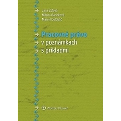 Pracovné právo v poznámkach s príkladmi - Jana Žulová; Milena Barinková; Marcel Dolobáč
