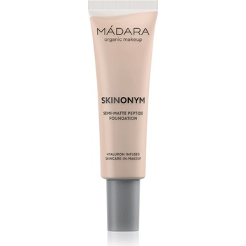 Mádara Polomatný make-up s peptidy Skinomym Semi-Matte Peptide Foundation Ivory 30 ml
