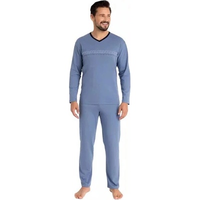 Regina pánské pyžamo 485/52 jeans světlá