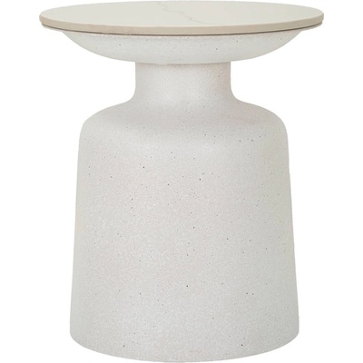 Mauro Ferretti Кръгла странична масичка с керамичен плот ø 40 cm Fush - Mauro Ferretti (1428560000)