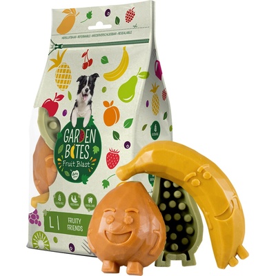 DUVO+ Garden Bites fruity friends S 7 cm 18 ks / 270 g ovocné sáček