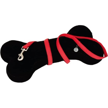 Croci Mylord Rosso повод за куче - червен, 120 см/ 20 мм