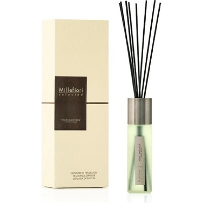 Millefiori Milano Tyčinkový difuzér Selected Zamatová Levandula 100 ml