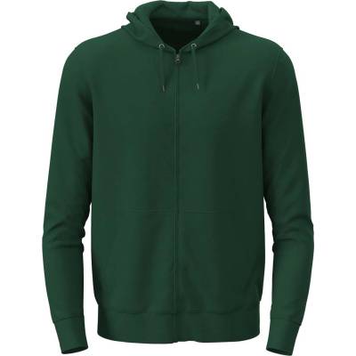 Stedman classic zip hoodie st4500 / Унисекс суичър с цип - бутилково зелен xl (st4500bogxl)