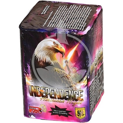 Pyrotechnika kompaktní ohňostroj INDEPENDENCE NIGHT 16 ran