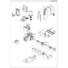 520PIAT004A00 podstavec pod motor, pozinkovaný