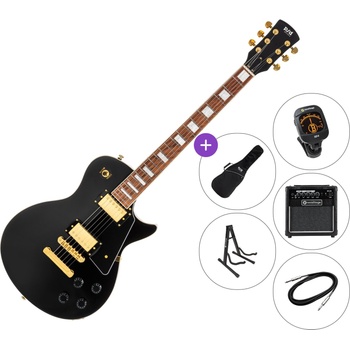 PSD Guitars LSP-100 SET Black Електрическа китара