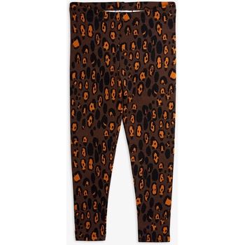 Mini Rodini Legíny se vzorem LEOPARD hnědé